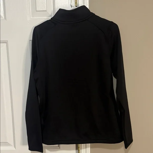 Dickies Women's {Medium} Black Smooth Fleece Quarter-Zip NWT - Picture 6 of 12